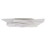 LED Plafond LAMBRE EFFET "LIORA" Ø 48 cm, avec de nombreuses fonctions, y compris la télécommande