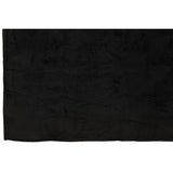 Couverture J-Line Snuggle en noir, vue d'ensemble élégante