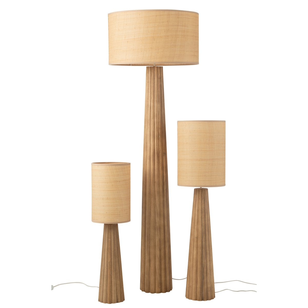 Zoom sur l'abat-jour du lampadaire Ailanthus
