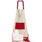 Tablier de cuisine en famille Ivoire 72 x 85