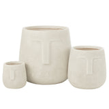 Ambiance moderne avec les pots Moai J-Line en céramique