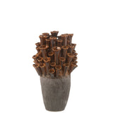Vase Anémone de J-Line, parfait pour une décoration moderne