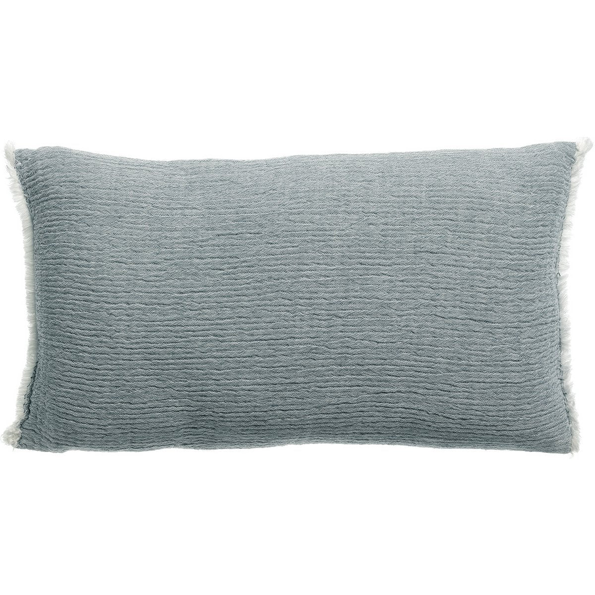 Coussin Emilio Pacific 30 x 50 en coton, élégant et confortable