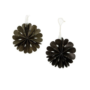 Décoration Rosace XS noir set/2