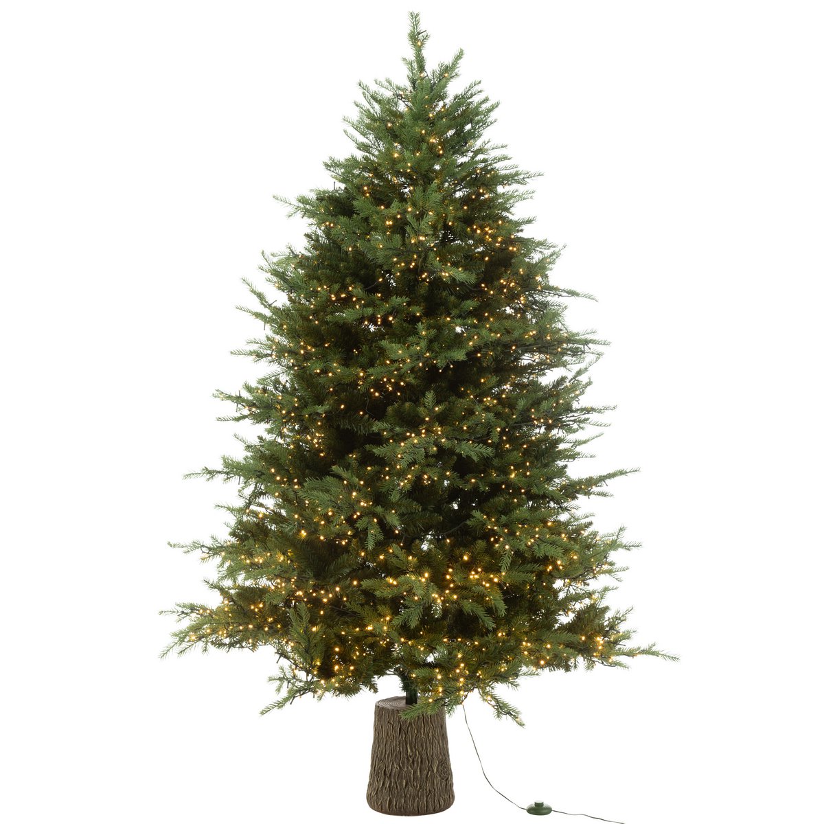 Sapin de Noël J-Line 3000 LED vert, majestueux et lumineux