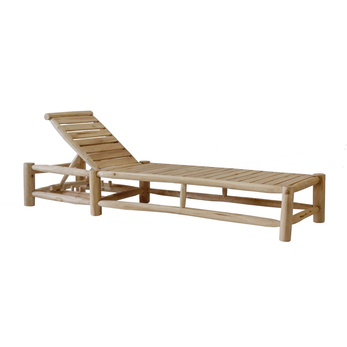 Chaise Lige en situation extérieure avec oreiller hydrofuge