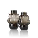 Le Vase Raisin - Gris Foncé - L
