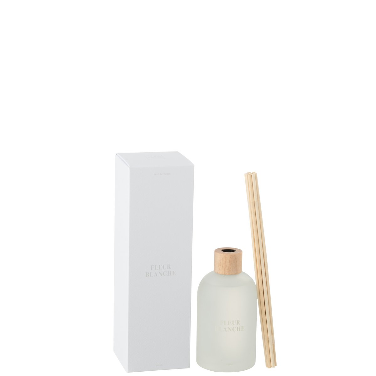 Diffuseur J-Line Fleur Blanche - vue avant avec fleurs blanches