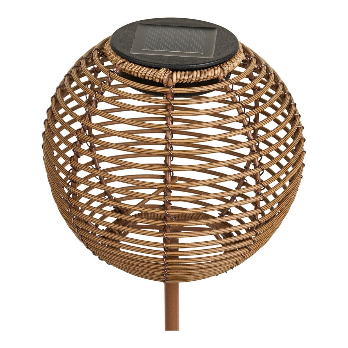 Lampe Carlisle, vue latérale montrant la hauteur