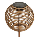 Lampe Carlisle, vue latérale montrant la hauteur