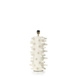 Lampe de Table Spiketacular - Grande lampe blanche au design sculptural