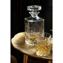 Carafe J-Line Cut avec bouchon en verre, vue de face