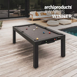 Billard Classic in & outdoor installé sur une terrasse