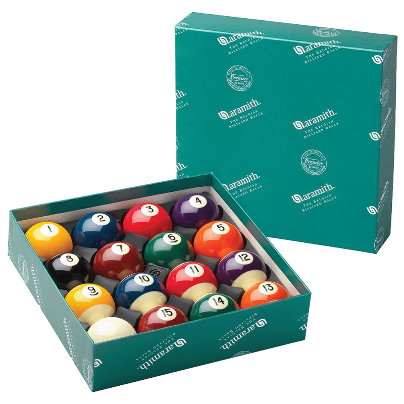 Jeu de billes pool américain Aramith Premier 57,2 mm