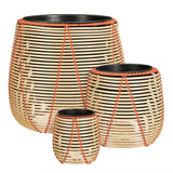 Pot de fleurs extérieur Cancun Beige