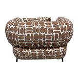 Fauteuil lounge Kathmandu Amon Terre cuite
