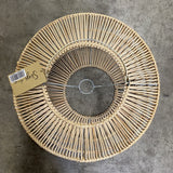 Lampe en rotin | Abat-jour Boho | Suspension LIKU (2 tailles)