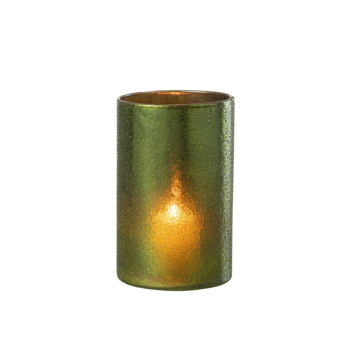 Miroir lanterne J-Line en verre vert, vue avant