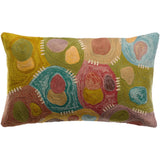 Coussin brodé Nestor Mineral 30 x 50