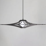 Suspension Design bois noir D90cm SINGING BLACK