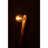 Lampe de table J-Line Silas, ambiance scandinave dans un salon