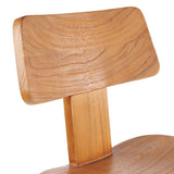 Le tabouret de bar de pêche - Naturel