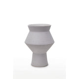 vase rond angulaire jaggy en céramique, CUZCO 27WH