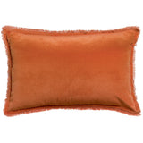 Coussin uni Fara Ambre 40 x 65