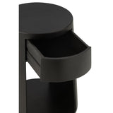 Table d'appoint Drawn J-Line dans un cadre chic