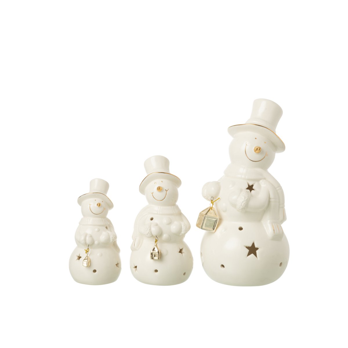 Détail des lumières LED sur la figurine J-Line