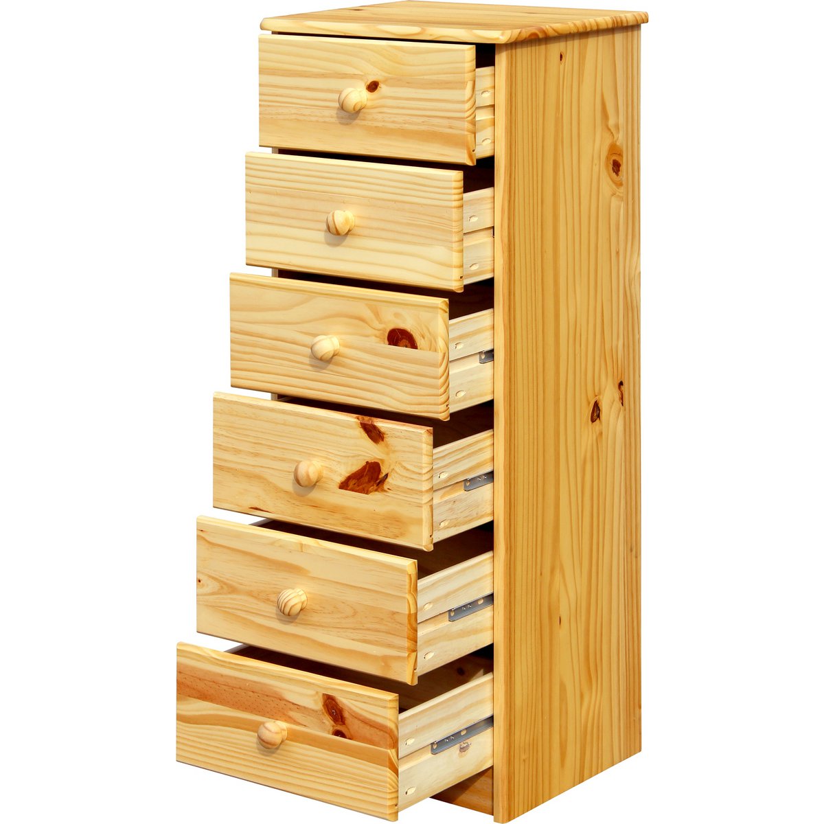 Commode en bois massif dans un intérieur moderne