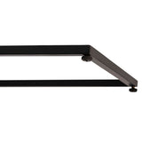 Tableau de la table d'appoint en bois d'ordinateur portable 25x60x40cm