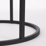 Ensemble de tables d'appoint Quinty Noir