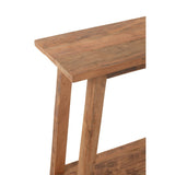 Profil de la console J-Line en bois naturel
