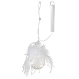 Ambiance lumineuse de la boule de Noël Ange J-Line avec LED