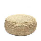 Le Pouf Raphia Flores - Naturel