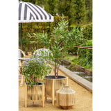 Lanterne Liliano Marron foncé