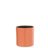 Vase J-Line Flowerpot Flek en céramique rose, élégant et moderne