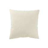 Détail du coussin J-Line, texture coton et motifs dorés