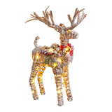 Décorations de Noël LED "Reindeer" en plastique résistant aux intempéries, avec des LED fermement intégrées