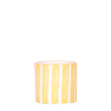 Maison Colibri | Rayure peinte - Jaune - Ø6cm
