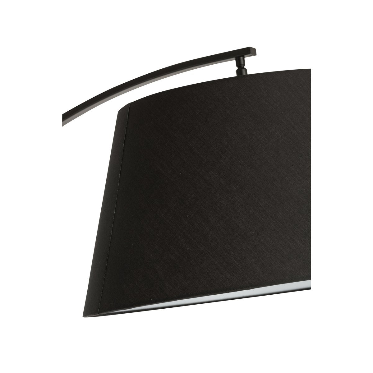 Lampe J-Line Standing Arc en métal noir - vue latérale