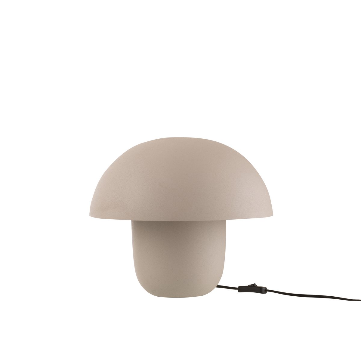 Lampe de table J-Line en métal beige dans un intérieur moderne