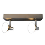 2 spots plafond LED "Jericho"