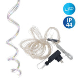 La chaîne légère décorative "Schweif" 600 RVB LED, 2,5 mètres de long