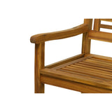 Ambiance bohème avec fauteuil en acacia