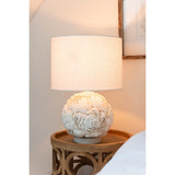 Lampe J-Line Shell Blanc - ambiance intérieure élégante