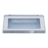 4 régler la lumière extérieure solaire LED, pour l'extérieur, la lampe murale et le plastique en acier, avec une LED intégrée