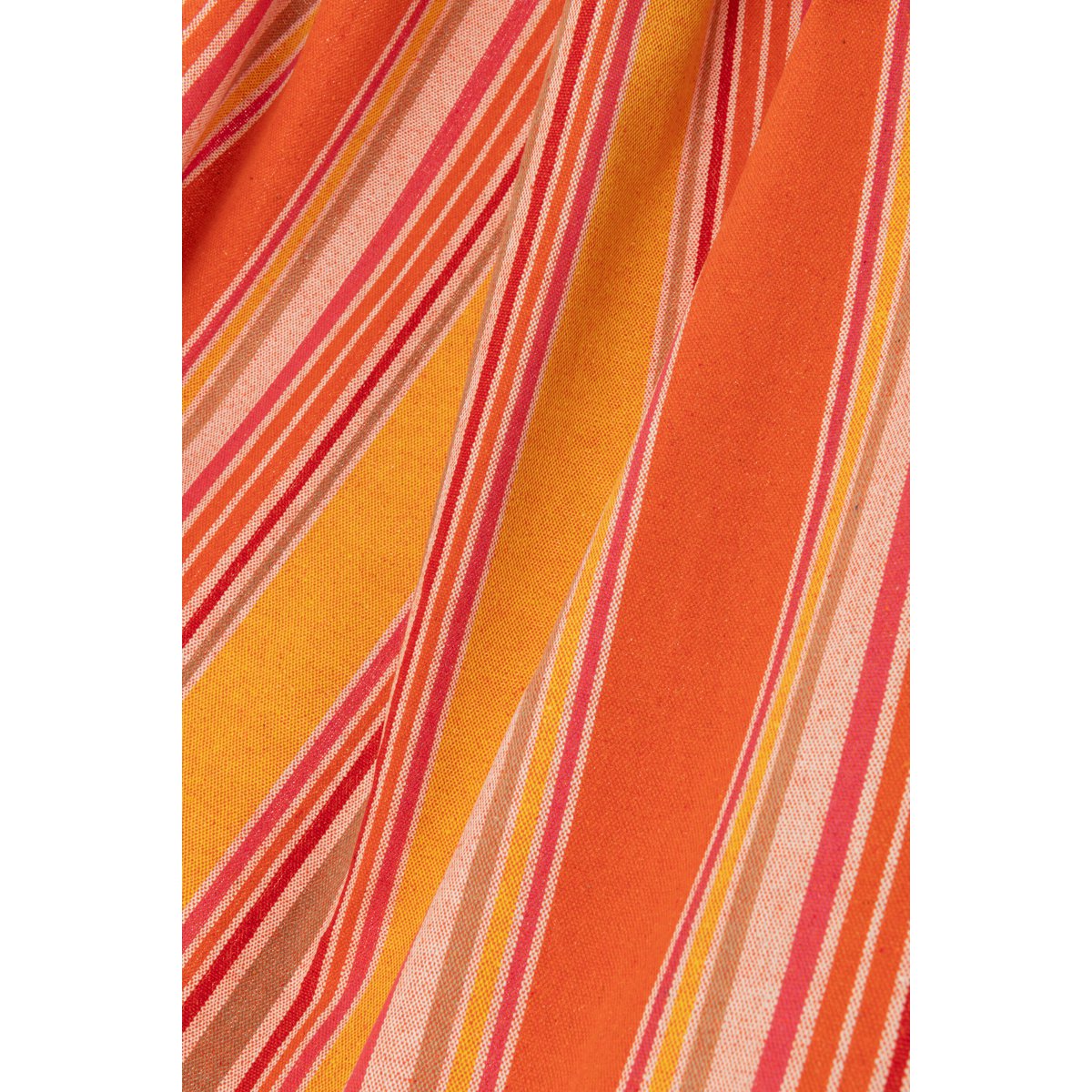 Détail des rayures du hamac J-Line en coton et polyester