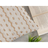 Coussin décoratif 40x40cm lot de 2 coussins décoratifs coussins de canapé coton et jute naturel